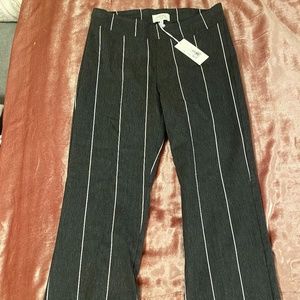 Avenue Montaigne striped dress pants